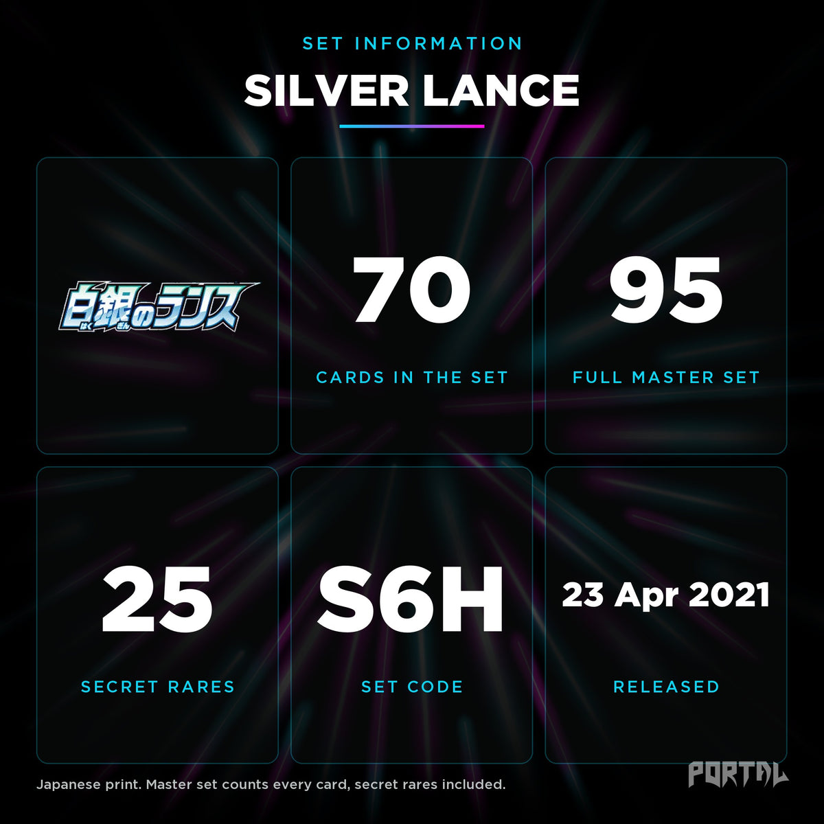 Japanese Pokemon Silver Lance set information, Portal TCG