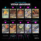 Japanese Pokemon VSTAR Universe top ten cards, Portal TCG