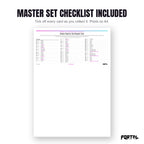 Pokemon Kalos Starter Set master set placeholders, the checklist included in the download, Portal TCG