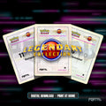 Pokemon Legendary Collection master set placeholders, digital download, Portal TCG