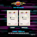 Pokemon Legendary Collection master set placeholders, every print included, Portal TCG