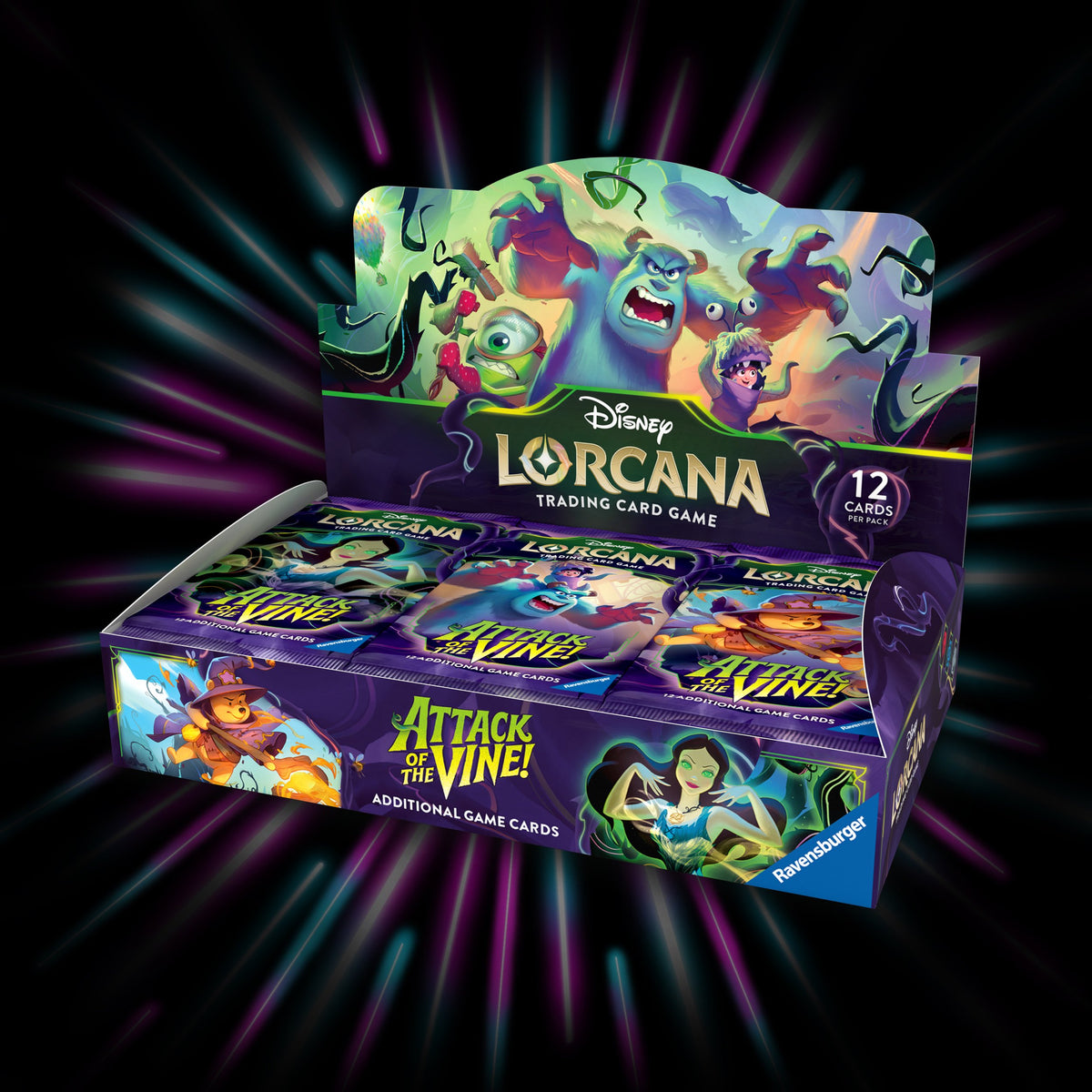 Attack of the Vine booster box, Disney Lorcana