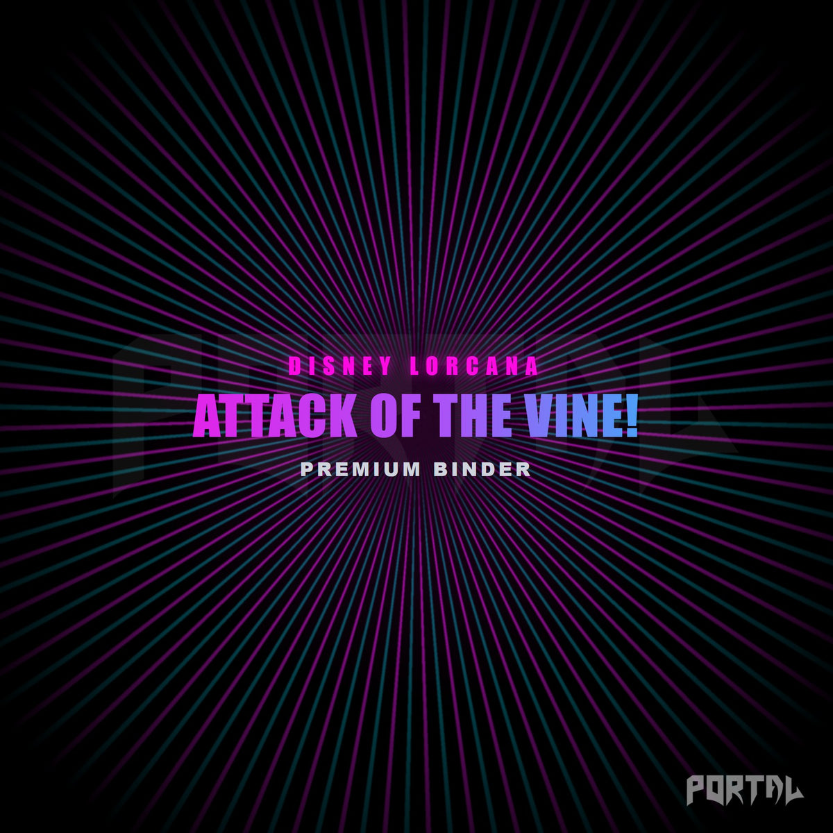 Attack of the Vine Premium Printed Binder - Disney Lorcana