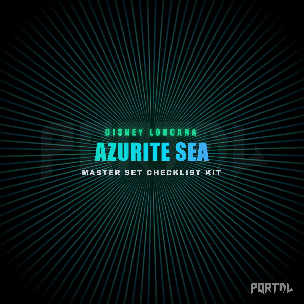 Azurite Sea Checklist - Disney Lorcana