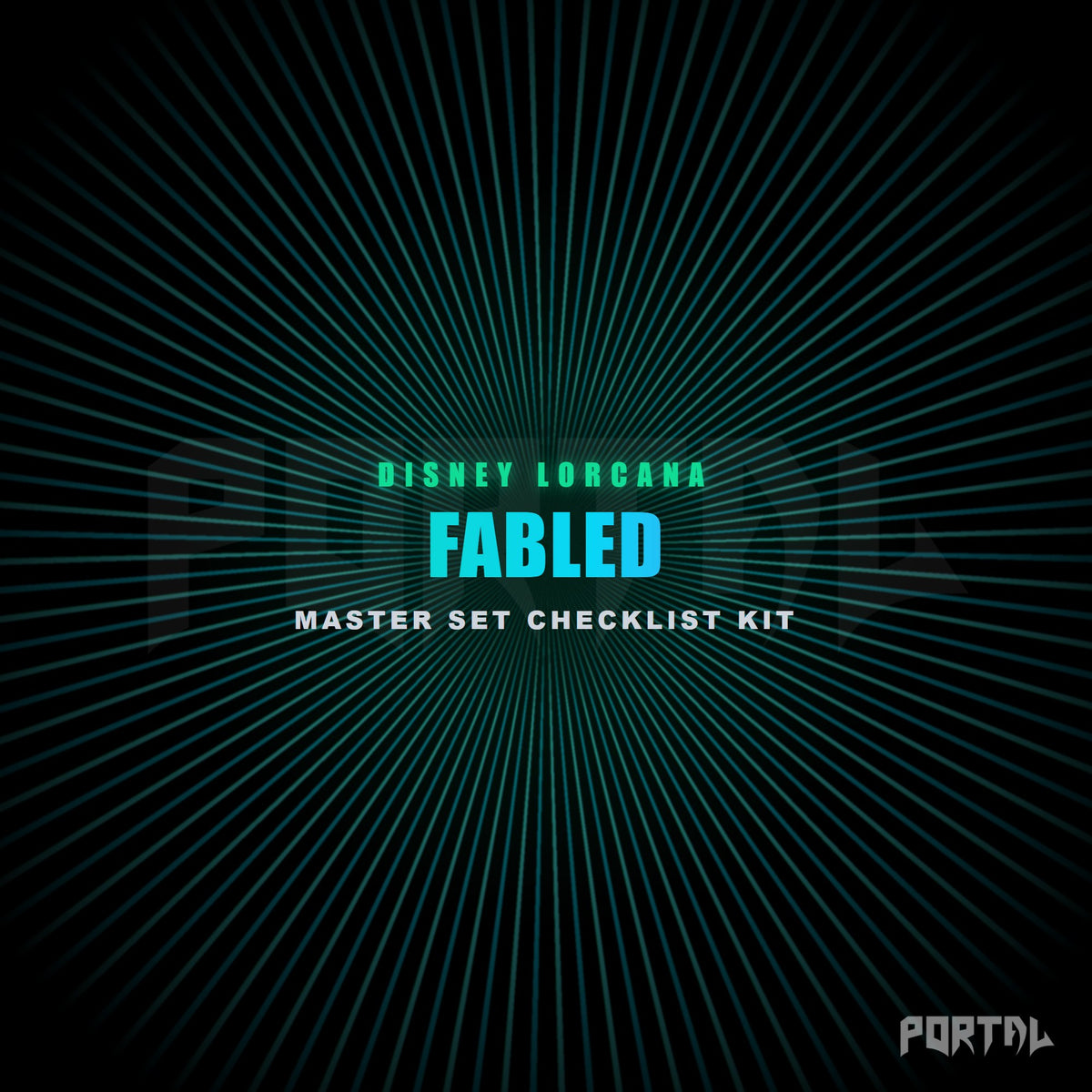 Fabled Checklist - Disney Lorcana