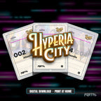 Hyperia City master set placeholders included in the bundle, digital download