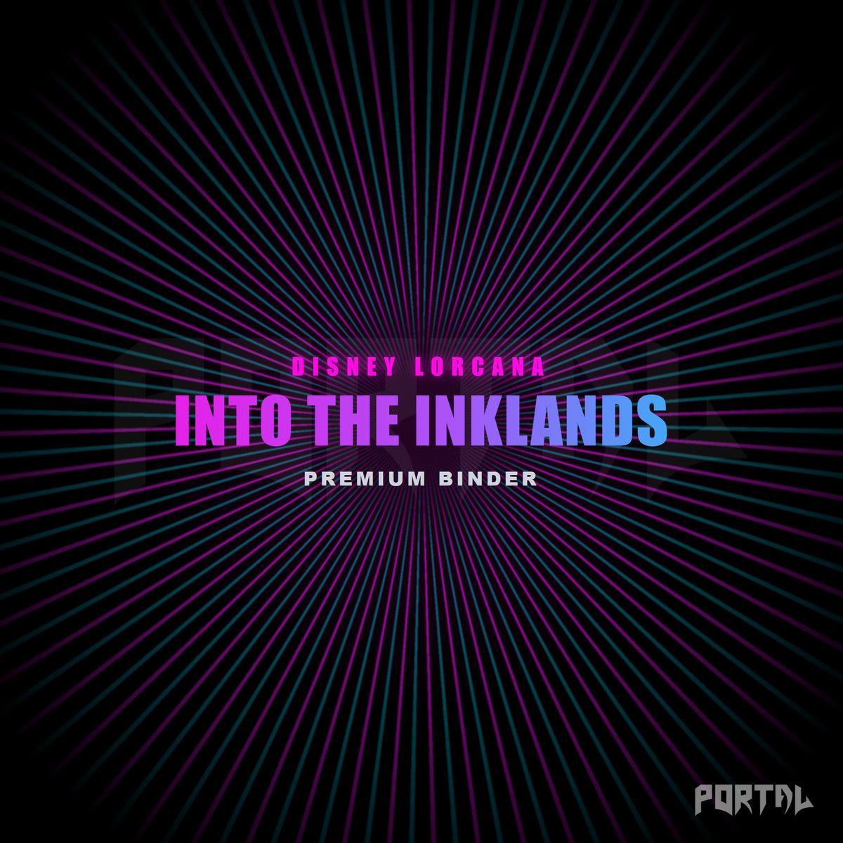 Into the Inklands Premium Printed Binder - Disney Lorcana