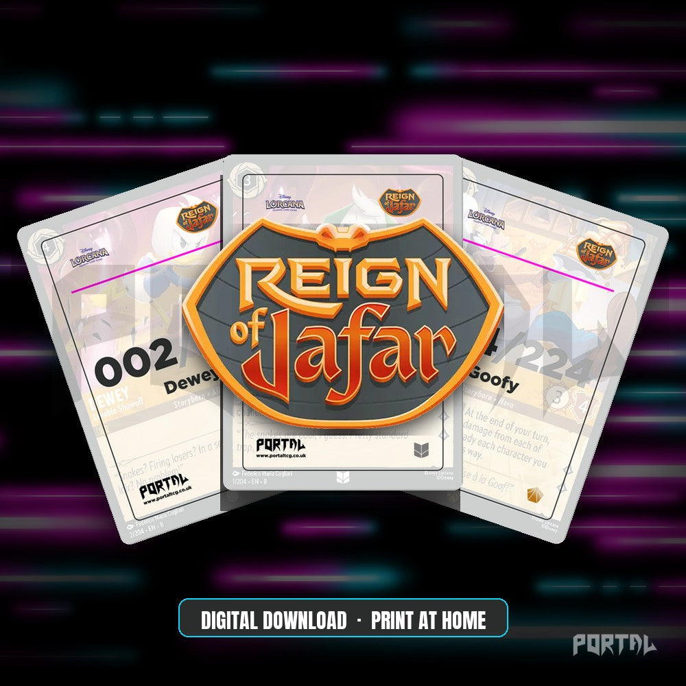 Reign of Jafar Placeholder Cards Digital - Disney Lorcana