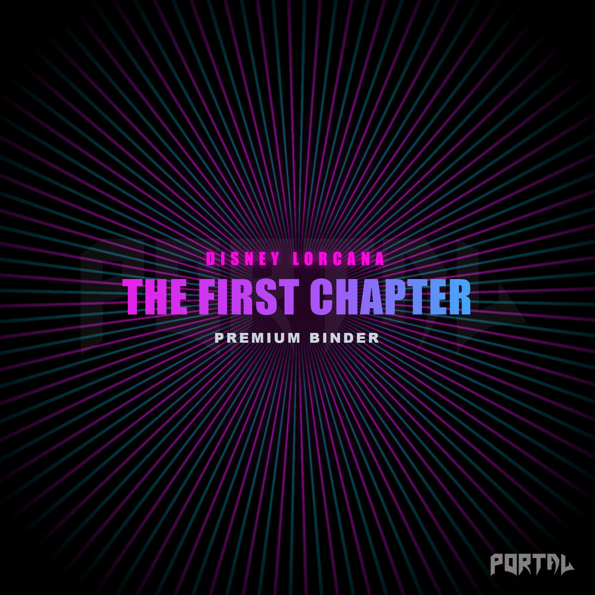 The First Chapter Premium Printed Binder - Disney Lorcana