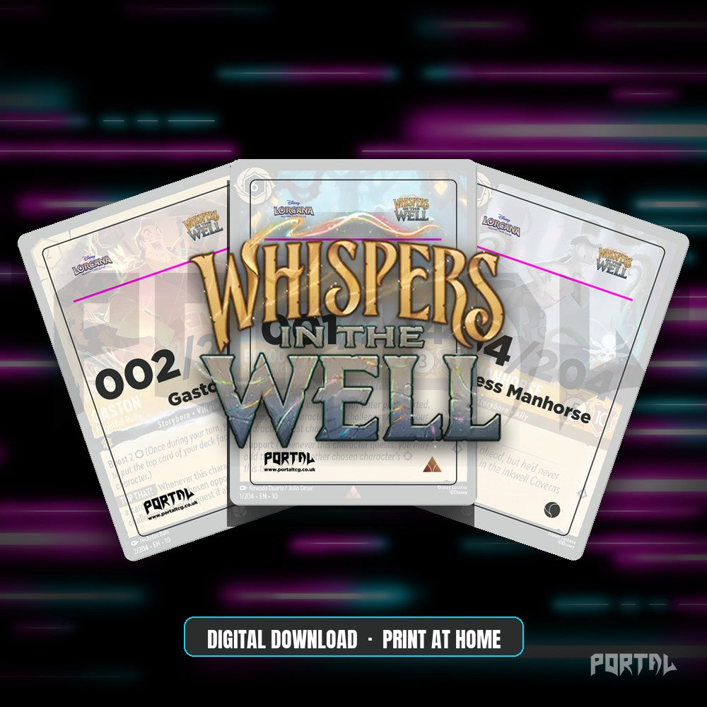 Whispers in the Well Placeholder Cards Digital - Disney Lorcana