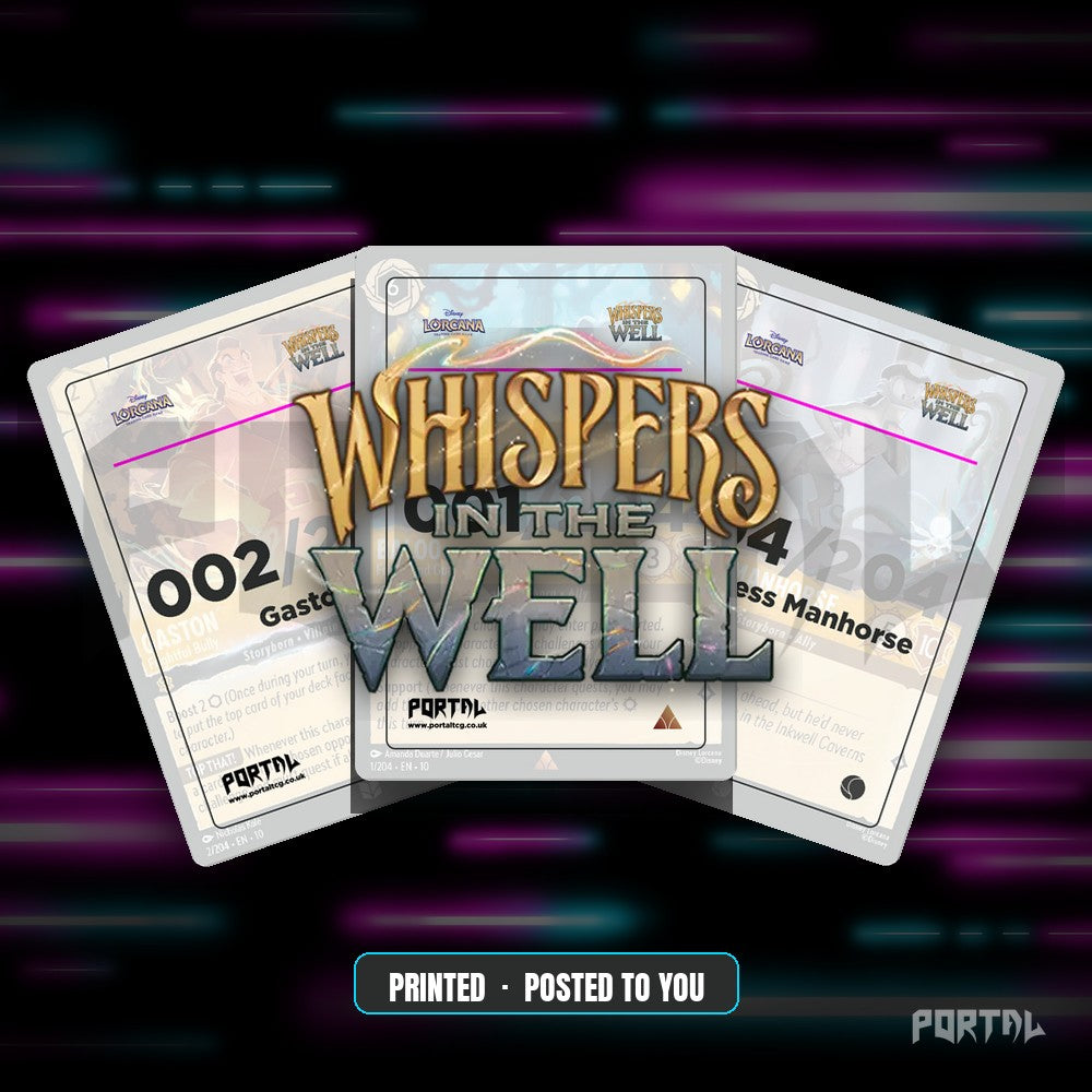 Whispers in the Well Placeholder Cards Printed - Disney Lorcana