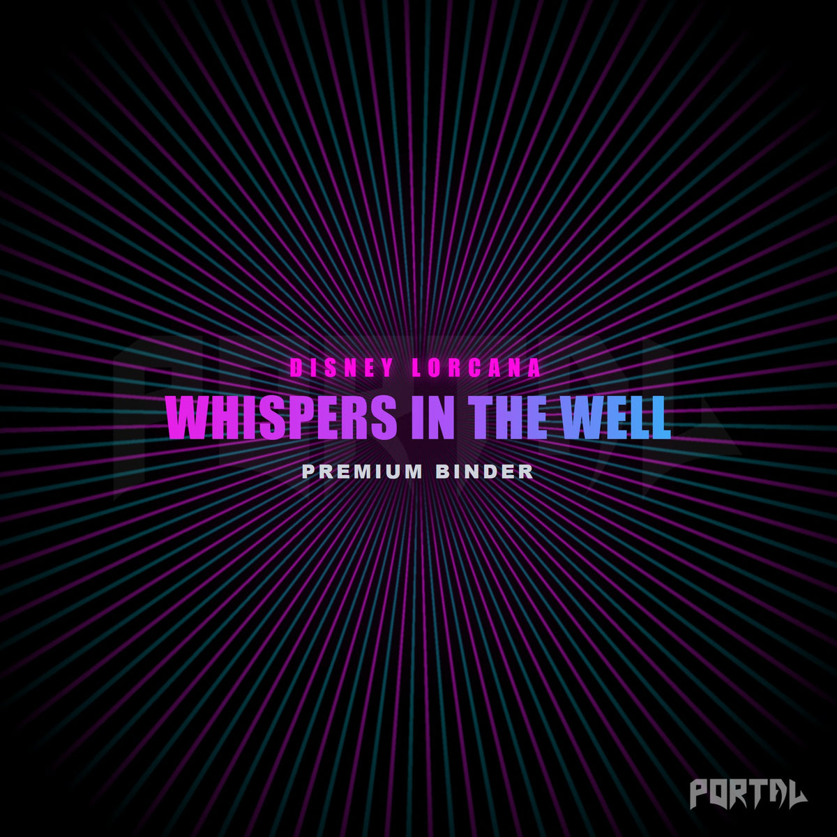 Whispers in the Well Premium Printed Binder - Disney Lorcana