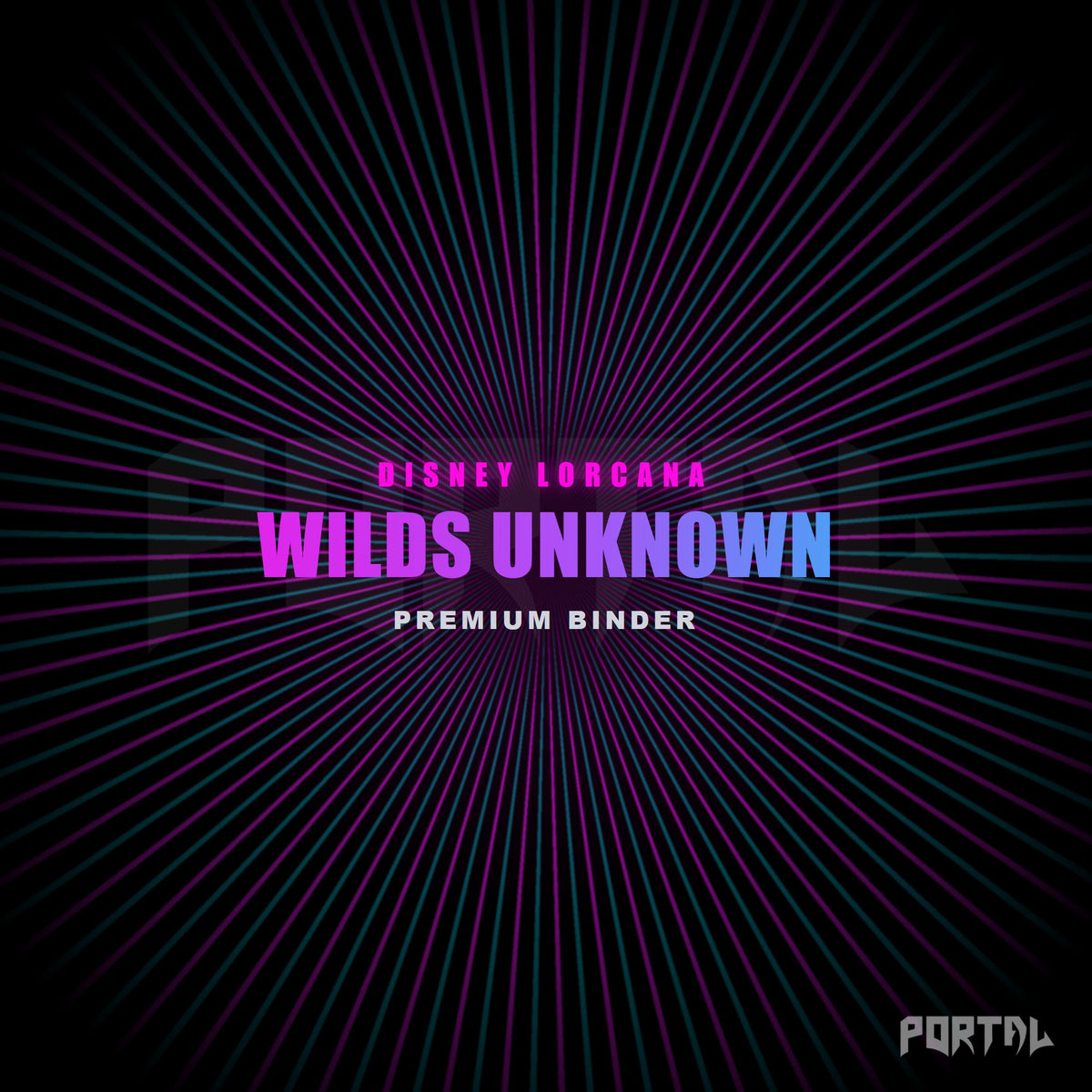 Wilds Unknown Premium Printed Binder - Disney Lorcana