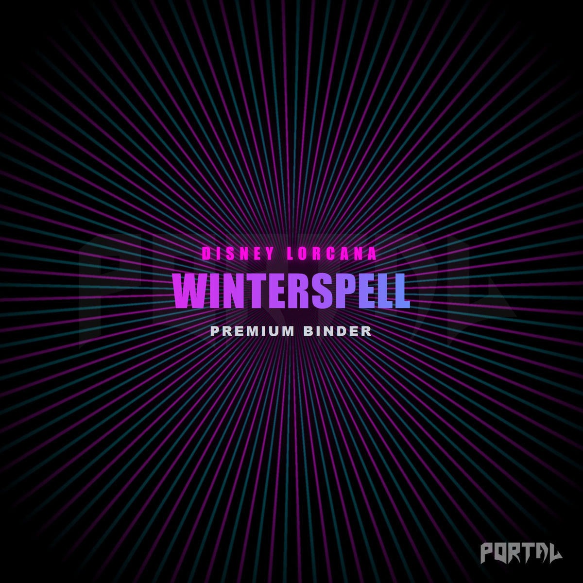 Winterspell Premium Printed Binder - Disney Lorcana