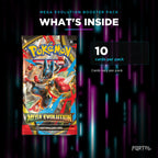 Pokemon Mega Evolution booster pack, what's inside, Portal TCG