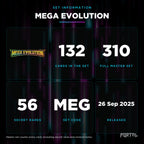 Pokemon Mega Evolution booster pack, set information, Portal TCG