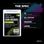 MintKeeper semi rigid card holders, the spec, Portal TCG