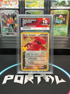 Team Magma's Groudon Gem Mint 10, Portal TCG