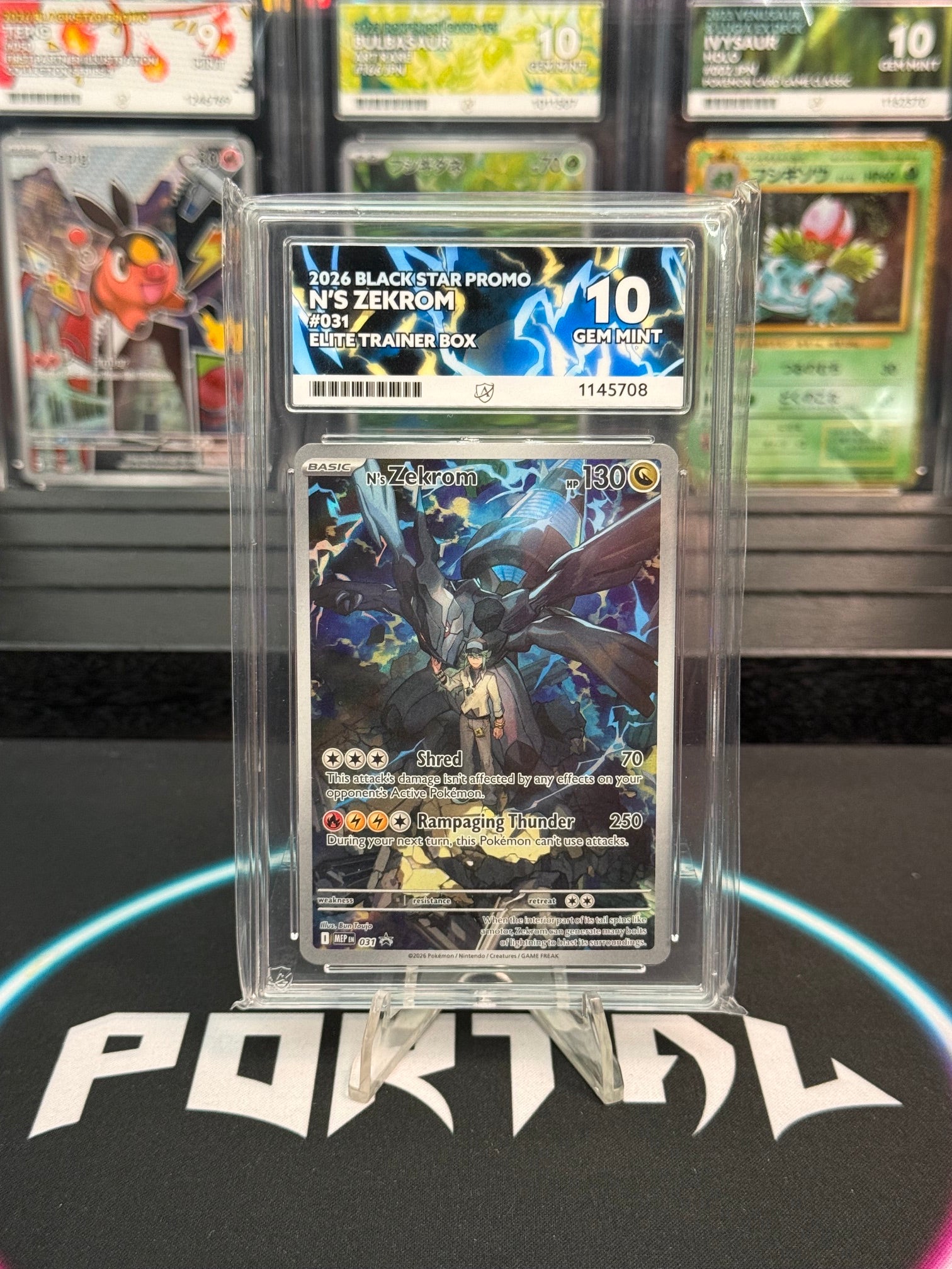 N's Zekrom Gem Mint 10, Portal TCG