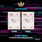 Pokemon Neo Revelation master set placeholders, every print included, Portal TCG