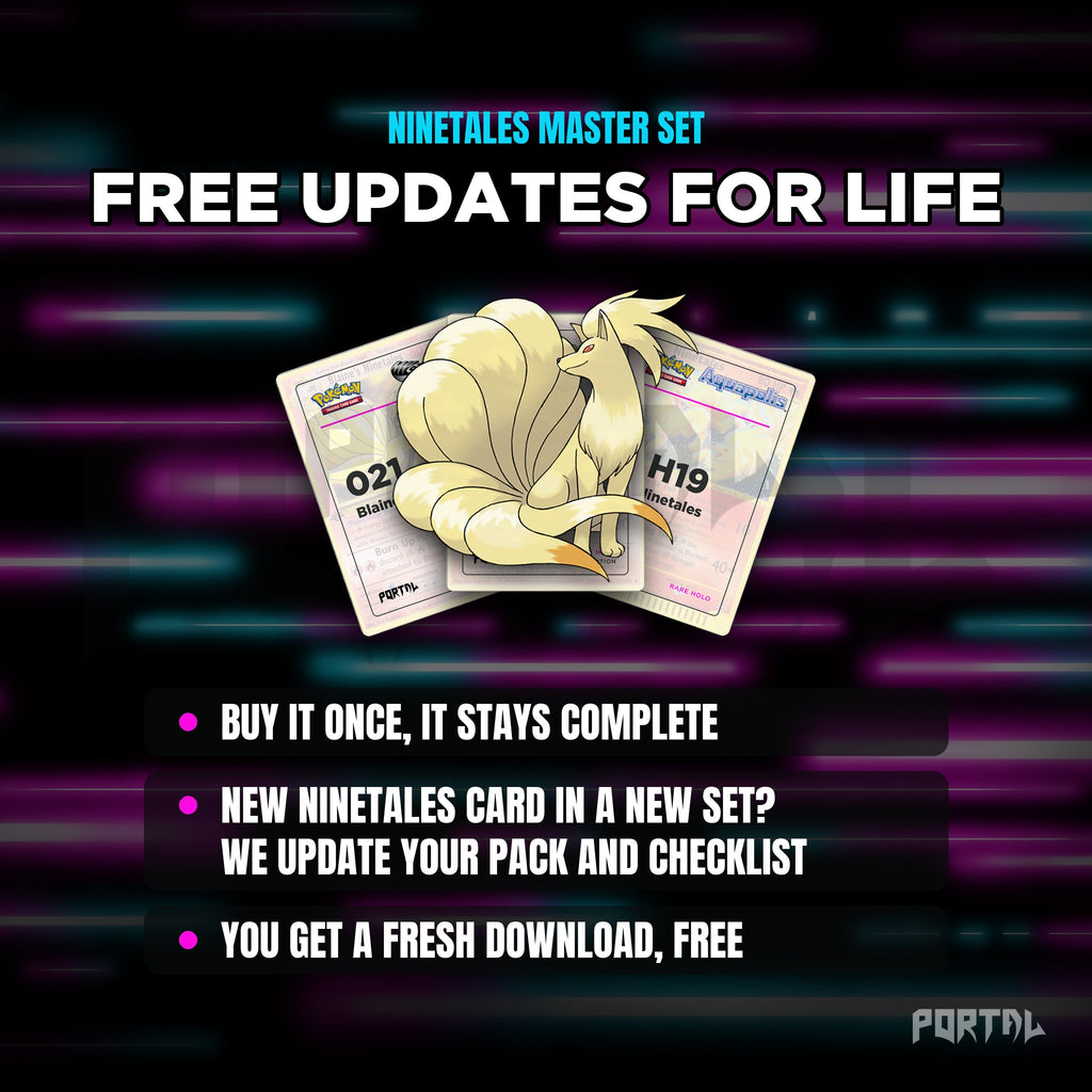 Ninetales placeholders: free updates for life