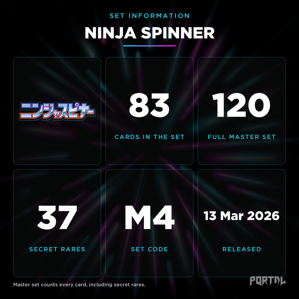 Pokemon Ninja Spinner Japanese booster box, set information, Portal TCG