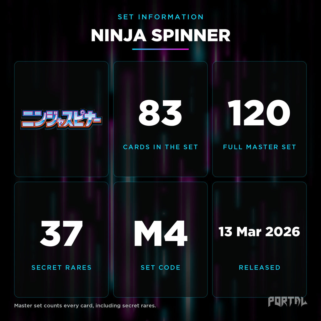 Pokemon Ninja Spinner Japanese booster pack, set information, Portal TCG
