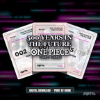 One Piece 500 Years in the Future master set placeholders, digital download, Portal TCG