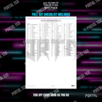 One Piece 500 Years in the Future master set placeholders, the free checklist included in the download, Portal TCG