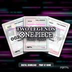 One Piece Two Legends master set placeholders, digital download, Portal TCG