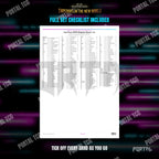 One Piece Emperors in the New World master set placeholders, the free checklist included in the download, Portal TCG