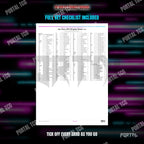 One Piece The World's Strongest Warriors master set placeholders, the free checklist included in the download, Portal TCG