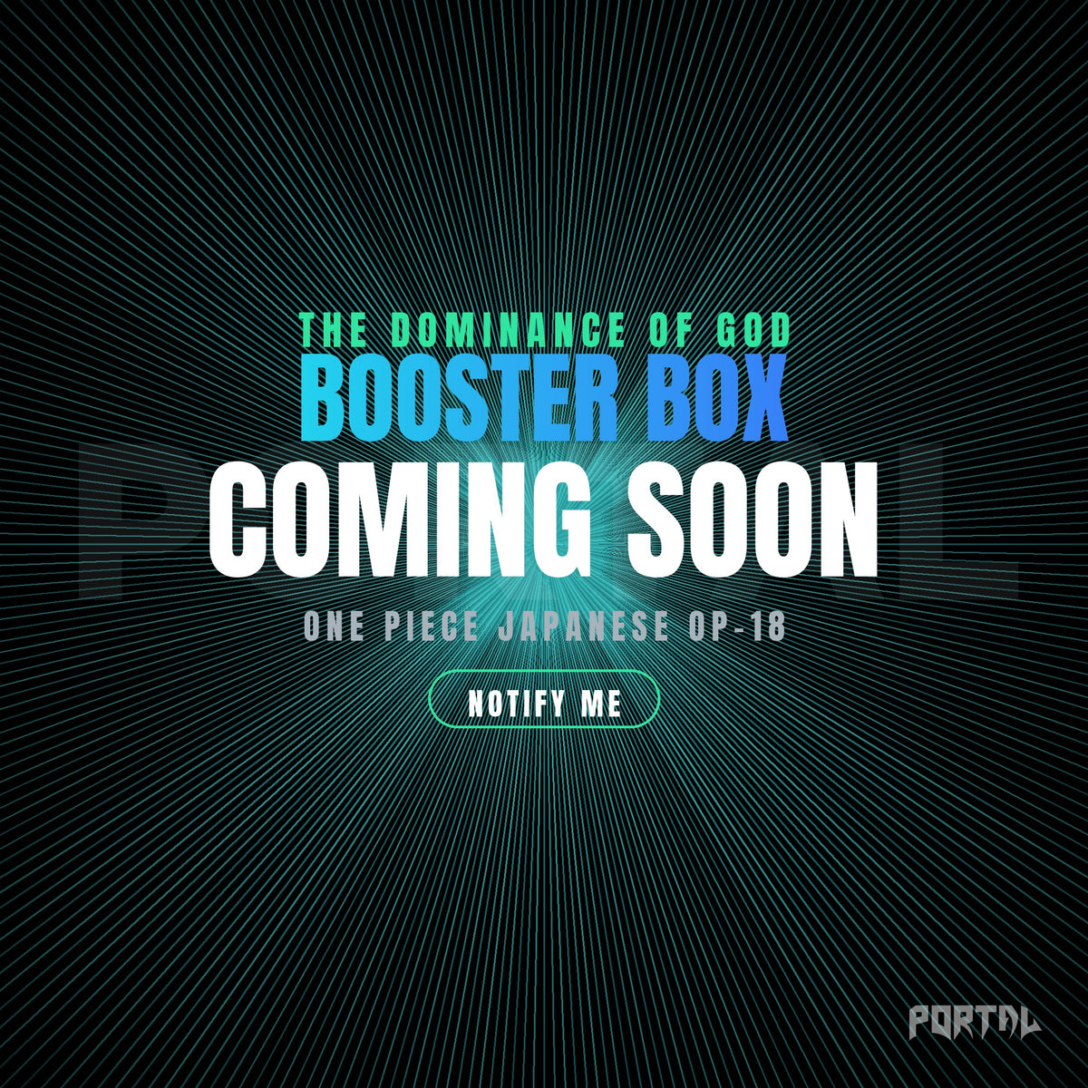 The Dominance of God - Japanese Booster Box - One Piece - OP18 - coming soon