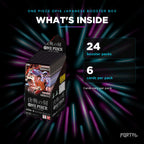 The Time of Battle Japanese booster box, what's inside: 24 booster packs, 6 cards per pack, Portal TCG