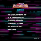 Paldea Evolved master set placeholder cards, what is included