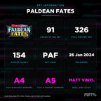 Pokemon Paldean Fates master set checklist kit, set information, Portal TCG