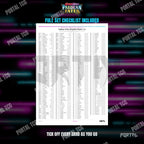 Paldean Fates master set placeholders, checklist included, Portal TCG