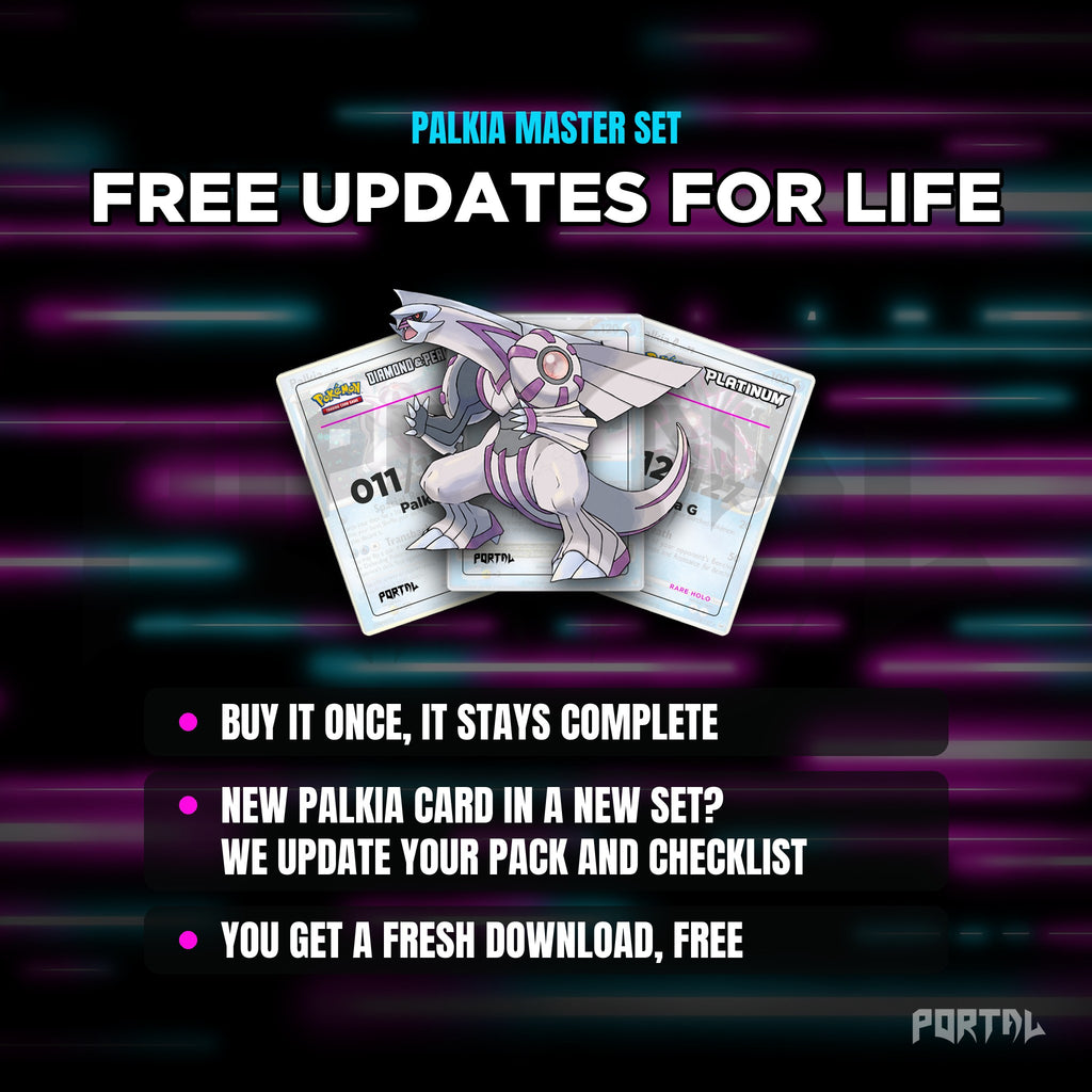 Palkia placeholders: free updates for life