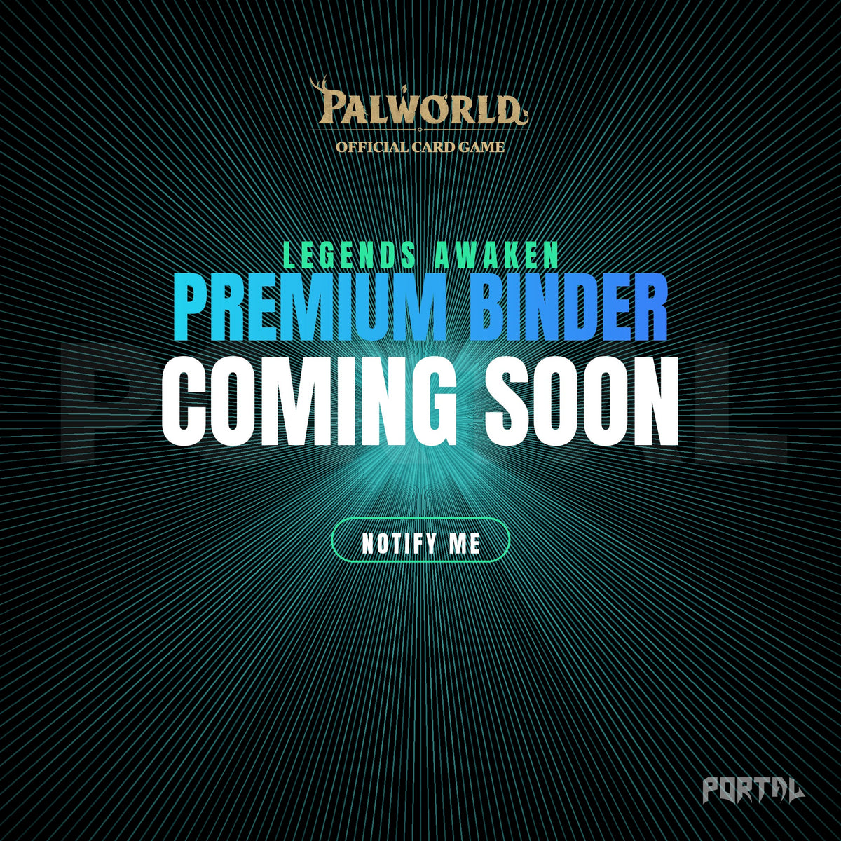Palworld Legends Awaken premium printed binder, coming soon