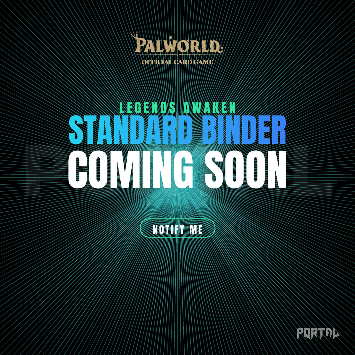 Palworld Legends Awaken standard printed binder, coming soon