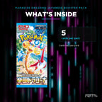 Pokemon Paradise Dragona Japanese booster pack, what's inside, Portal TCG