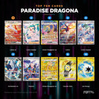 Pokemon Paradise Dragona Japanese booster pack, top ten cards, Portal TCG