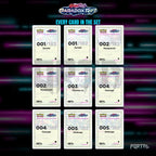 Paradox Rift placeholder cards laid out in a nine pocket binder page