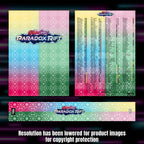 Pokemon Paradox Rift master set checklist kit, full kit with cover, spine and checklist, Portal TCG