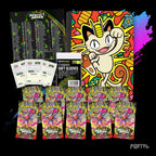 Pokemon Perfect Order Meowth premium collector's bundle, everything included, binder without set logo, Portal TCG