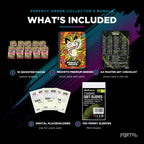 Pokemon Perfect Order Meowth premium collector's bundle, what's included, Portal TCG