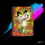 Pokemon Perfect Order Meowth premium collector's bundle, premium binder front cover without set logo, Portal TCG