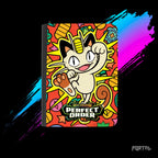 Pokemon Perfect Order Meowth premium binder, front cover with set logo, Portal TCG