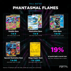 Pokemon Phantasmal Flames booster pack, pull rates, Portal TCG