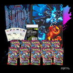 Pokemon Phantasmal Flames Mega Charizard premium collector's bundle, everything included, binder without set logo, Portal TCG